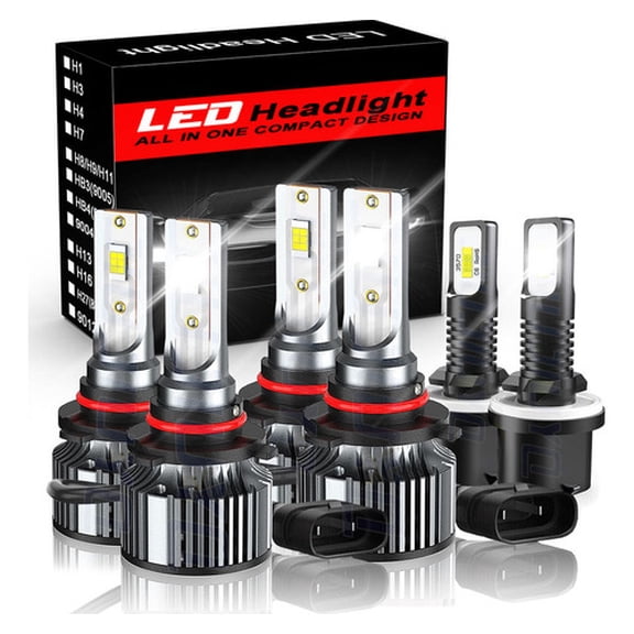 Applies to LED Headlight Kit 880 30000lm for Chevrolet High/Low Beam