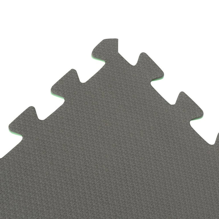 Norsk Multicolor-Gray 24 in. x 24 in. EVA Foam Multi-Purpose Reversible Interlocking Tiles, 28 Tiles Norsk Multicolor-Gray 24 in. x 24 in. EVA Foam Multi-Purpose Reversible Interlocking Tiles, 28 Tiles