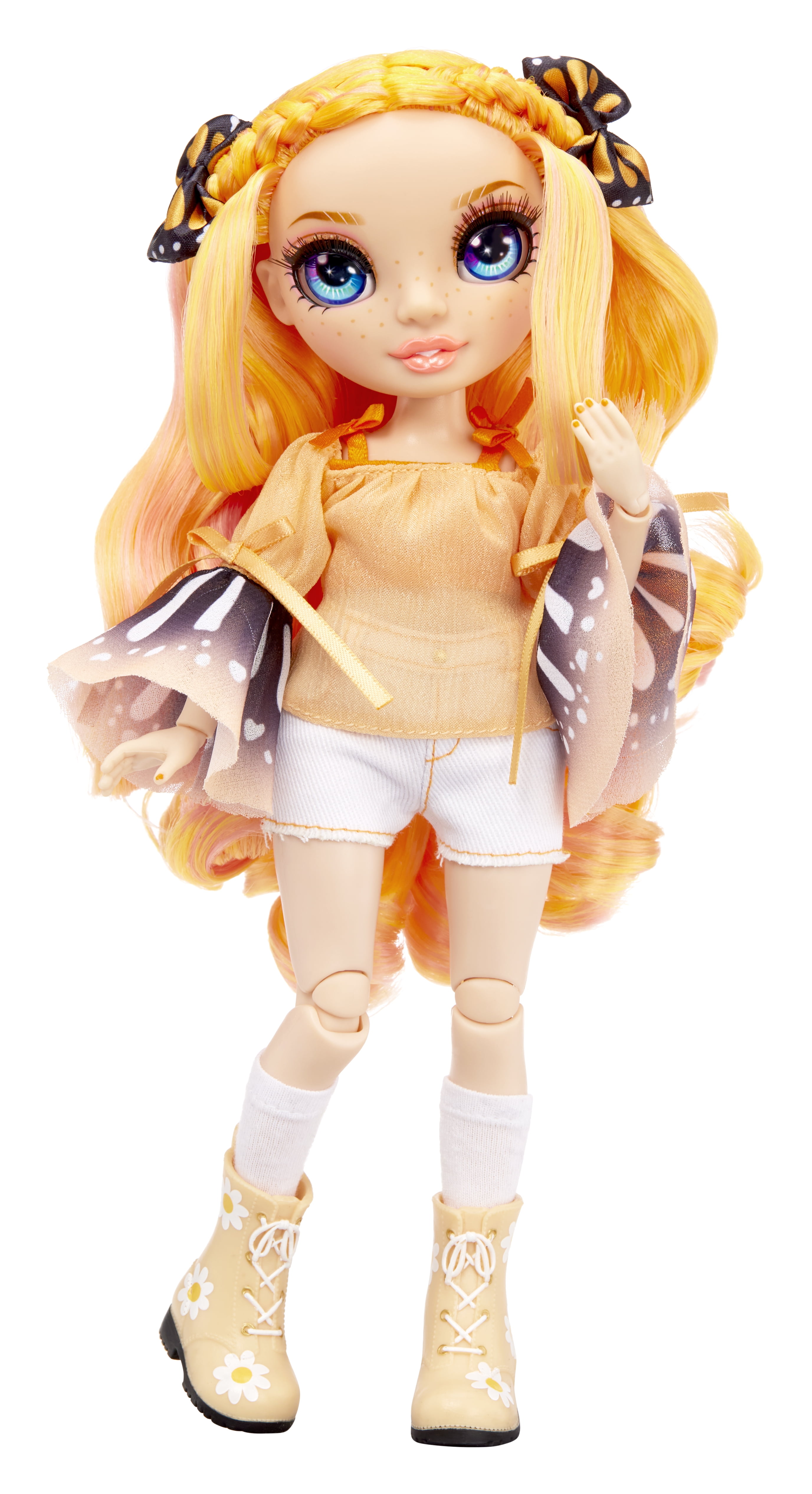 Rainbow High Jr High Poppy Rowan Fashion Doll Playset, 11 Pieces