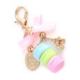 thumbnail image 3 of Macaroon Eiffel Tower Accessories Ice Cream Key Chain, Colorful Cute Alloy Keychains for Women  Bag Charms Purse Pendant, 3 of 8