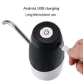 thumbnail image 3 of Dispensador de agua: bomba de botella de agua con tapas reutilizables para tapa de rosca o corona, dispensador de jarra de agua con carga USB para universal, 3 of 5