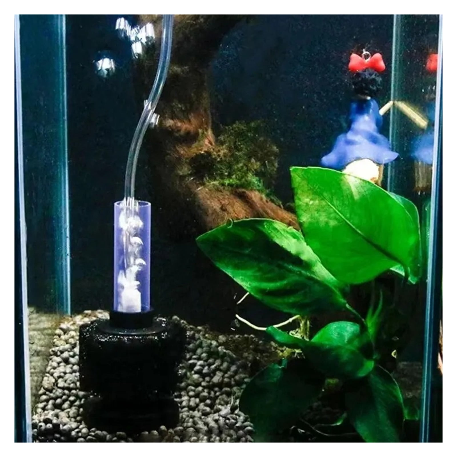 Mini Aquarium Sponge Filter Fish Tank Shrimp Pond Air Pump Biochemical Sponge Aquarium Filtration