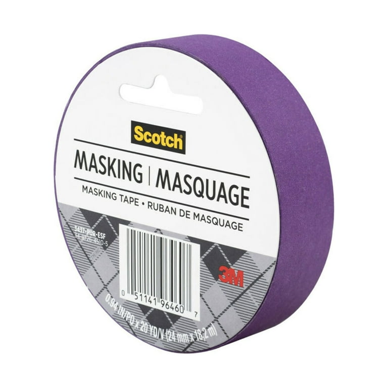 Scotch Expressions Decorative Masking Tape 1 x 20 Yd. Purple