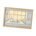 thumbnail image 3 of Marco de fotos iluminado con sombras decorativas (31 x 21 cm) 31cmx21cm, 3 of 9