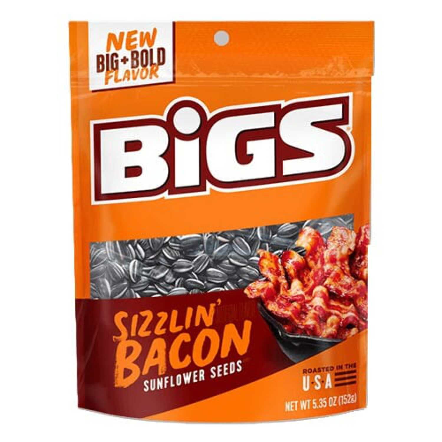 BIGS Sunflower Seeds Variety Pack, 5 Flavors, 5.35 Ounce Each, 1 Bag per Flavor