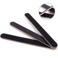 thumbnail image 4 of Lima de uñas 10 Uds limas de uñas profesionales de grano de doble cara tablero de esmeril herramienta de manicura pedicura negra y limas pulidoras de uñas, 4 of 5