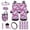 Tropical Flowers, variant on KUIFORTI Orange Camouflage Car Seat Cover Set Elastic Fabrics Set 15 Pcs Automotive Front Seat & Bench Back Seat Cover All-Season Protection Easy to Install Fit Car SUV Auto