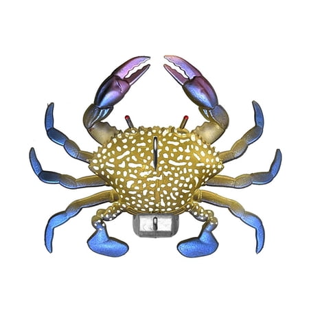 Saltwater Fishing Lures Bionic Crab Soft Plastic Fishing Lures Swimming Action for Anglers Saltwater Fishing