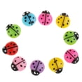 thumbnail image 2 of 10 Piezas de Adorno de Scrapbooking de Resina Plana de Mariquita para Manualidades para Niños, 2 of 7