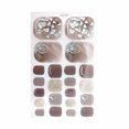 thumbnail image 2 of Kiplyki Wholesale Toe Nail Stickers Toe Nail Stickers Bronzing Imitation Diamond Nail Stickers, 2 of 2