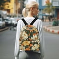 thumbnail image 7 of FORMRS Mini Backpack Purse for Women Quilted Travel Daypack Casual Shoulder Bag, Bright Floral, 7 of 7