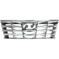 thumbnail image 2 of New Chrome Grille Assembly Compatible With Hyundai Tucson SEL 4 Cyl 2.5L Tucson Urban 4 Cyl 2.5L SE Preferred 2022-2024 By HY1200249 86350N9100, 2 of 8