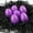 Purple, variant on Education Toys Simulation Easter Eggs Wooden Fake Eggs 2.3 Inch Eggs 6Pcs Red 6X4.5Cm