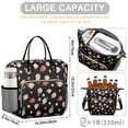 thumbnail image 5 of Pioneer Flower Floral Print Pattern Womens Lunch Box for Work,Insulated Large Lunch Bag,Leakproof Adult Lunch Bag for Work,Beach,Travel,Picnic,Camping, 5 of 6
