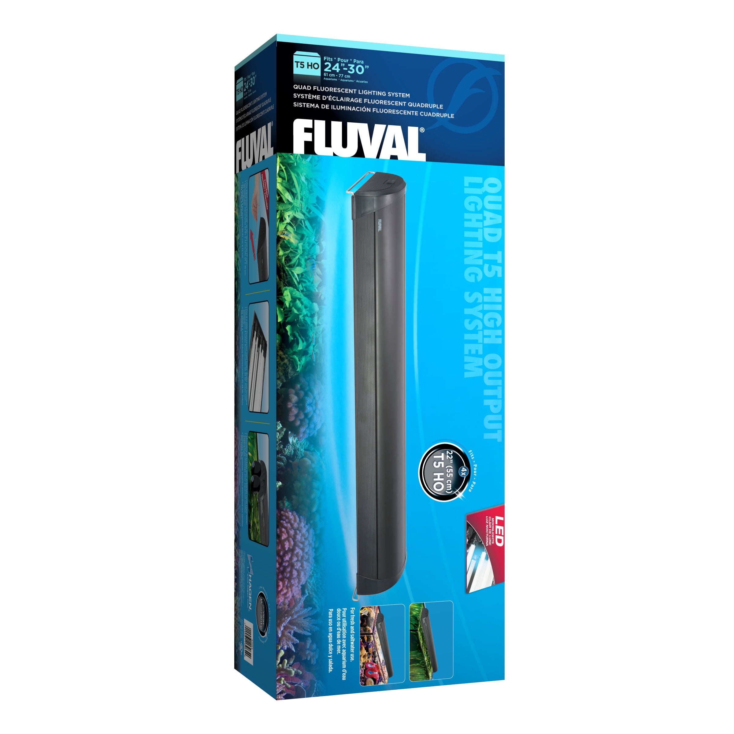 Fluval T5 Quad Lamp Fixture 24in