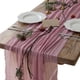 thumbnail image 5 of Tablecloth con bordes ásperos y enredaderas, paño envejecido nuevo, tejido de queso, vestimenta occidental, sensación de lujo, alta calidad, paño resistente, para bodas, decoración de, 5 of 8