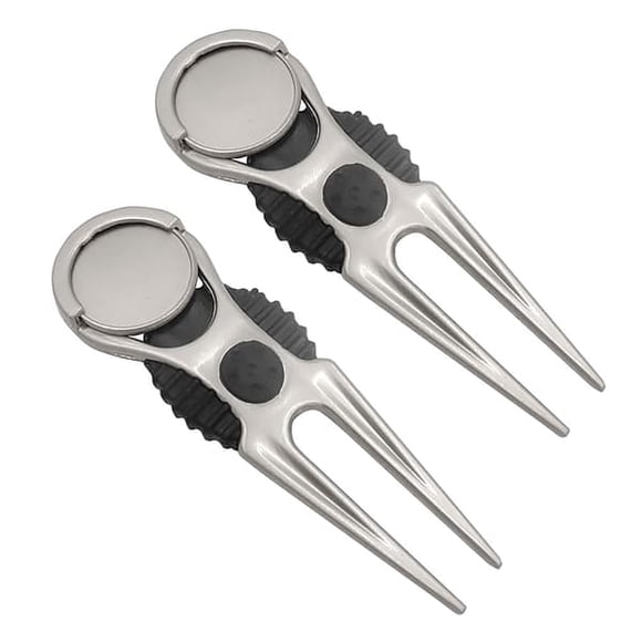 {NT}2-pack Bekväm greenlagare / Pitchfork i metall