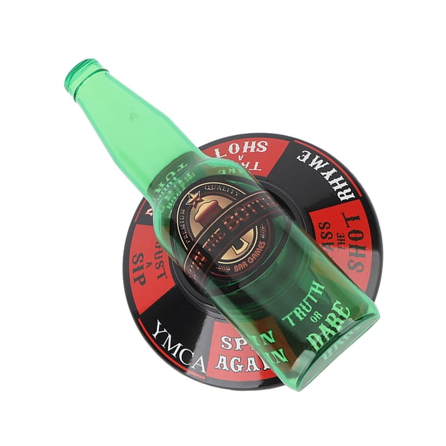 Juego de botella con rotación vertical instrucciones de tarea juego de botella giratoria con puntero para casas de té ANGGREK Otros