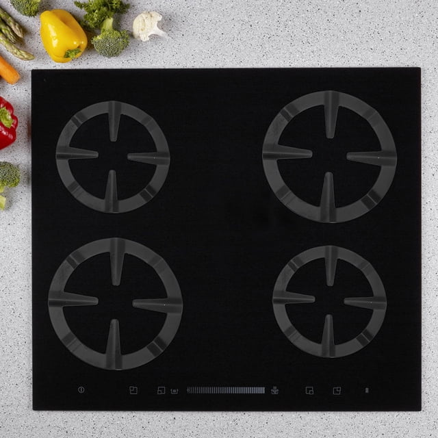 IDEANATEGRATE 3Ud Soporte Wok Compacto De Hierro Para Gas Resistente Y Reutilizable