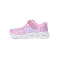 thumbnail image 4 of Skechers Girls Kayleigh 2-Light Up Velcro Strap Sneakers, 4 of 6