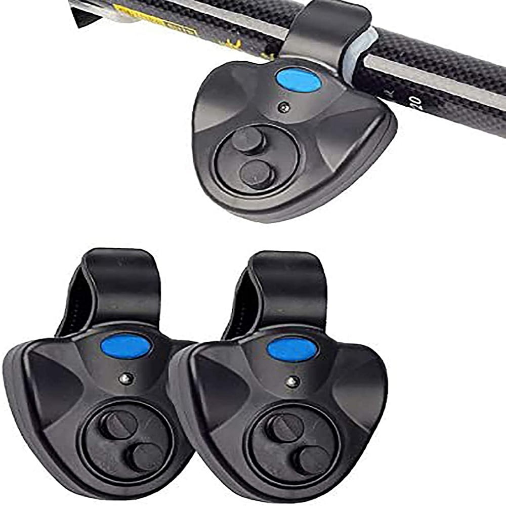 2 Stück Fish Bite Sound Alarm Clip auf LED-Licht Tragbarer Sound Alarm für Fish 2 Stück Fish Bite Sound Alarm Clip auf LED-Licht Tragbarer Sound Alarm für Fish