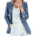thumbnail image 1 of Veste de Costume Décontractée Ajustée pour Femmes Style Cardigan Élégant Légère Confortable, 1 of 5