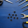 thumbnail image 3 of Hytrove 50Ud Pestillos Para Gancho De Pegboard Negro Con Anticaída Y Seguro Para Organizador, 3 of 8