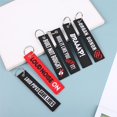 thumbnail image 5 of Motorcycle Keychain Car Embroidery Key Chain Gifts Tag Key Fobs Holder Loud Noise Loud Pipes Team Bride Organ Save Lives Keychain, 5 of 11