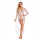 thumbnail image 1 of Bata de encaje sexy para mujer, lencería nupcial, babydoll de encaje, lencería transparente, 1 of 6
