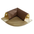 thumbnail image 1 of Túnel de juego para cama de gato, tienda de juegos, juguetes interactivos lavables, tubo de túnel para gatito, túnel de juego para mascotas, cueva par marrón, 1 of 8