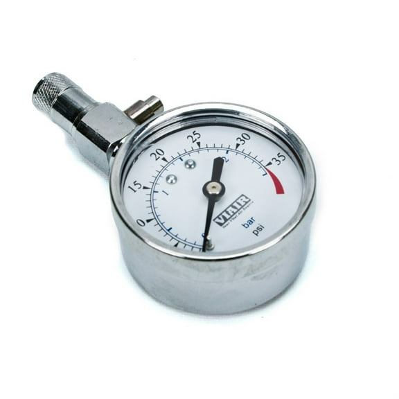 Viair 90056 2.0" Gauge (0-35 PSI) Tire Gauge w/Gauge Reset Button