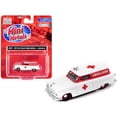 thumbnail image 2 of 1953 Ford Courier Sedan Delivery Ambulance Red and White 1/87 (HO) Scale Model Car by Classic Metal Works, 2 of 3