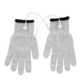 thumbnail image 4 of Tens Machine Conductive Electrode Massage Gloves Improve Circulation for Hand  Beauty Care Grey Size L, 4 of 7