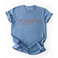 thumbnail image 2 of Trendy Fall Vibes Shirt For Women and Teens Pumpkin, Coffee, Leaf & Fall Things Graphic T-Shirt Blue Jean Shirt Adult Small, 2 of 4