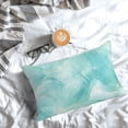 thumbnail image 3 of Salouo Blue Marble Pattern Pillow Cases,1PC Pillow Covers with Envelope Closure Decorative Pillow Case for Bed Couch,Pillows Not Included-16"x24", 3 of 6