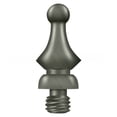 thumbnail image 3 of Deltana CHWT15A 5/16" Diameter Speciality Windsor Tip Door Cabinet Hinge Antique Nickel, 3 of 3