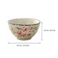 thumbnail image 2 of 4Pcs Japanese Style Food Bowls Durable Tablewares Soup Bowls Home Storage Bowls, 2 of 6