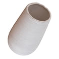 thumbnail image 3 of Chic Flower Arrangement Vase for Indoor Decoration and Office Use in White 1Pack, 3 of 3