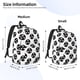 thumbnail image 2 of Disketp Gear Tools print Canvas Backpack Lightweight Travel Daypack Student Rucksack Laptop Backpack-Medium, 2 of 5