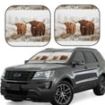 thumbnail image 1 of Wukai Yak Car Front Windshield Sun Shade,Sun Visor Shield Block Automotive Interior Protector Blocks UV Rays-Large, 1 of 6