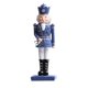 thumbnail image 5 of Figura de Cascanueces de Navidad de 12 pulgadas Sunnimix Decoración de escritorio Azul Soldado Cascanueces, 5 of 8