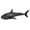 Black, variant on Black Remote Control Charging Shark Toy Black Swimming Simulation Rocking Megalodon Rc Fish For Kids