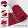 thumbnail image 3 of iOhouze Christmas Rug 4x6 White and Red Outdoor Rugs Washable Cotton Checkered Rug Outdoor Indoor Area Rugs Welcome Mats for Front Door Farmhouse Entryway Home Entrance, 3 of 7