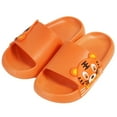 thumbnail image 2 of Wxirdiow Slippers for Boys Toddler Boys Girls Slippers Sandals Summer Bathroom Slides Beach Water Non-Slip Kids Shower Shoes Orange Size,12, 2 of 4