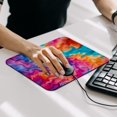 thumbnail image 7 of Tie-Dye Mouse Pad for Laptop Wireless Mouse Home Office Travel, Portable & Washable, 7 of 7