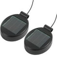 thumbnail image 4 of Wosthever Paquete de 2 paneles de parte de repuesto de luz Solar para linternas colgantes, lámpara de farol Solar para exteriores, accesorio Iluminación y accesorios Wosthever HA037458-00, 4 of 6