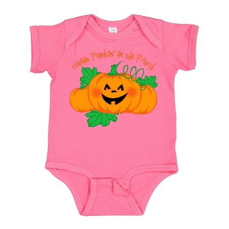 

Inktastic Cutest Punkin in the Patch Gift Baby Boy or Baby Girl Bodysuit