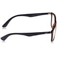 thumbnail image 3 of RAY BAN Eyeglasses RX 7047 5574 Matte Light Havana 56MM, 3 of 4