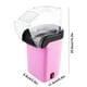thumbnail image 3 of Máquina para Hacer Palomitas de Maíz Calientes - Palomitera Eléctrica de Aire Caliente de 1200 W con Cuchara Medidora, Snacks Saludables Sin Aceite para Noches de Cine y Fiestas, Plástico Abs Rosa, E, 3 of 7