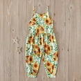 thumbnail image 6 of QIPOPIQ Toddler Girl Clothes Clearance Children's Summer Independence Day Romper Sling Sleeveless Backless Short Jumpsuit Outfits, 6 of 9